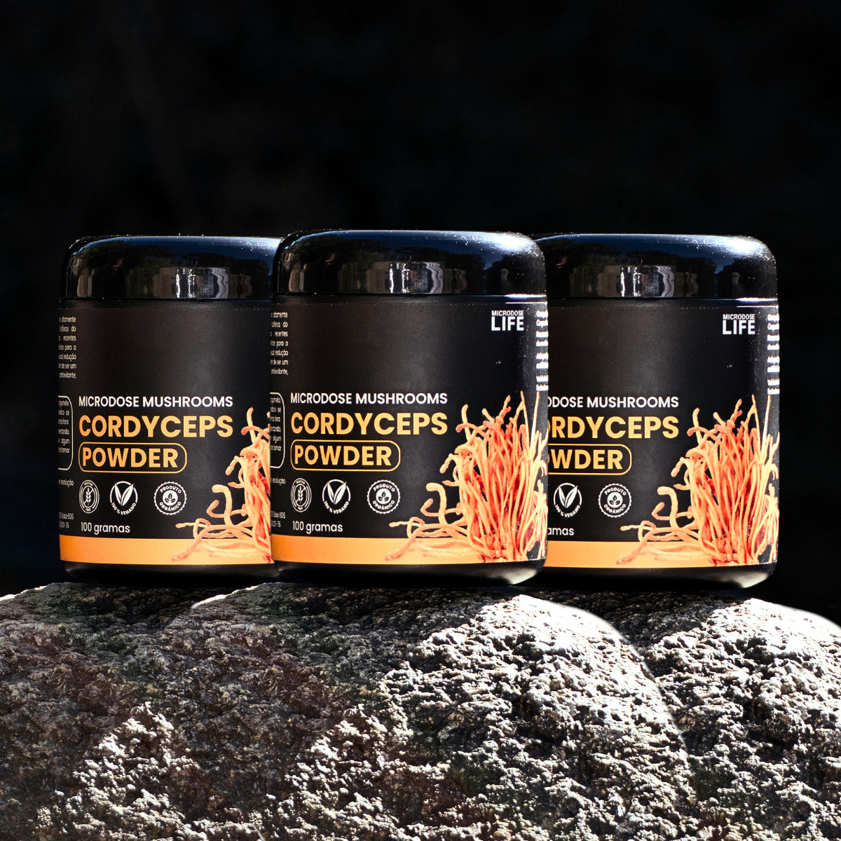Cogumelo Cordyceps Militaris | Extrato em Pó 100gr