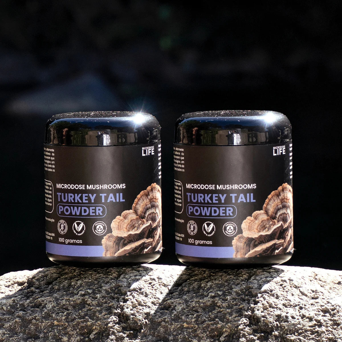 Cogumelo Turkey Tail (Cauda de Peru) | Extrato em Pó 100g