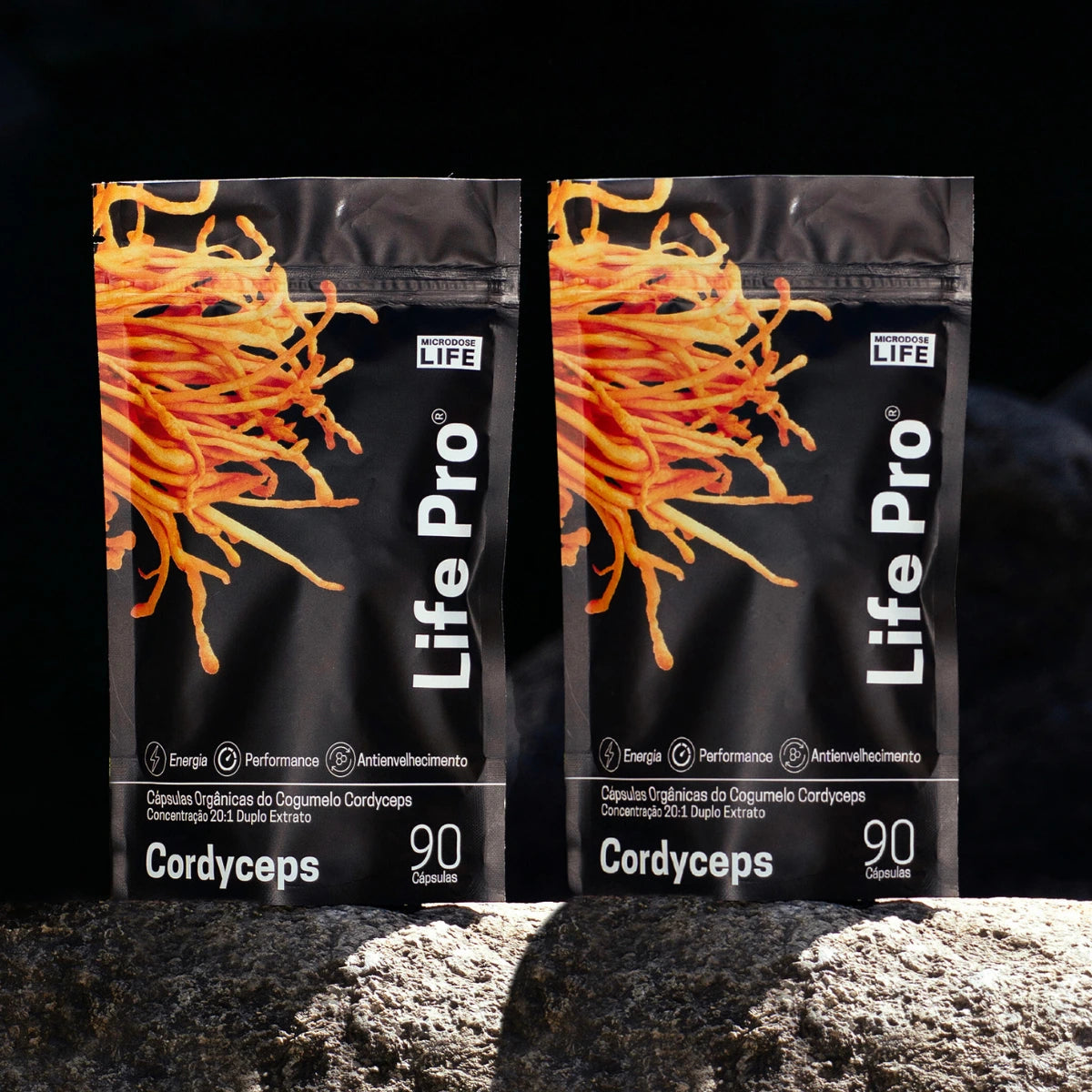 Cogumelo Cordyceps Militaris | Extrato Encapsulado 90 caps