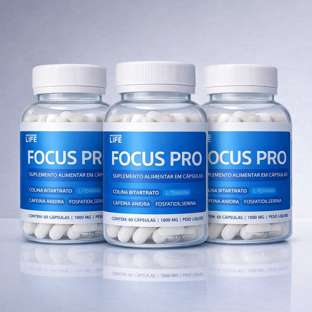 Focus Pro - Clareza e Foco (60 cápsulas)
